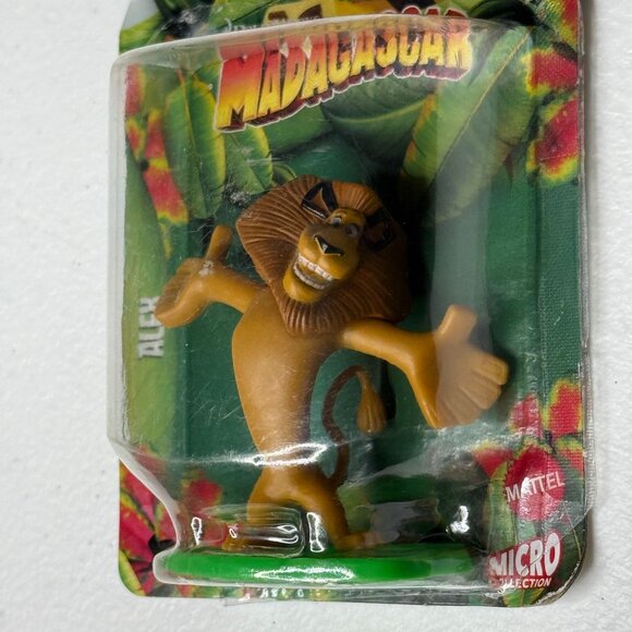 Madagascar Alex Mini Figure Micro Collection by Mattel New - Picture 4 of 5